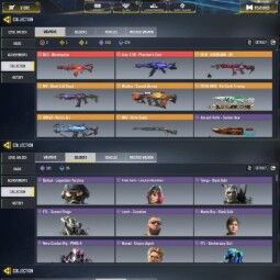 ⭕2 Mythic guns:{M13-morning & Grau5.56}⭕6 Legendary Guns⭕253 epic&900+ collections⭕102 Epic Soldiers & 46 Vehicles⭕Legend  Camo:Trip Mine⭕100 Mythic Card⭕CO.101 0